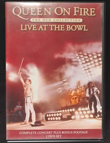 DVD Queen On Fire Live At The Bowl - DUPLO c/ Encarte