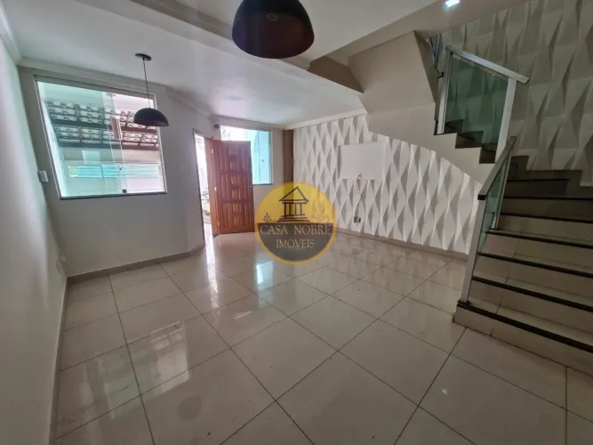 LINDA CASA TODA COM PLANEJADOS, 3 QUARTOS COM SUITE, A VENDA NO SANTA BRANCA