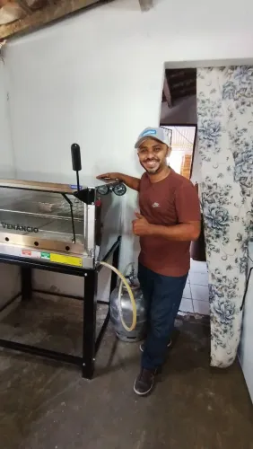 FORNO INDÚSTRIAL A GÁS INOX ROMA FIRI 90 CM VENÂNCIO