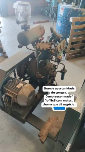 COMPRESSOR MADEF 1C X 11 X8 REFRIGERAÇÃO AMÔNIA