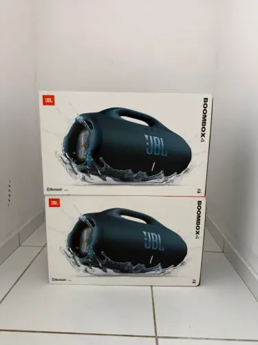 JBL BOOMBOX 4 - NOVA, LACRADA, COM NOTA FISCAL