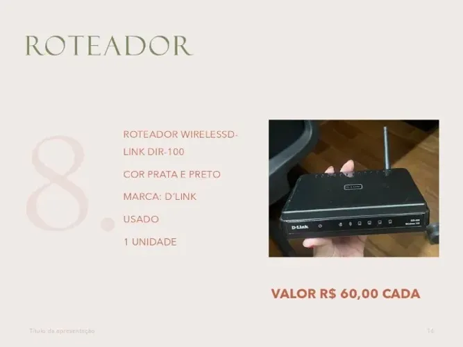 ROTEADOR LINK DIR-100