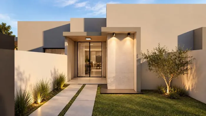 Casa Financiável com Arquitetura Moderna de 2 Quartos no Bertaville