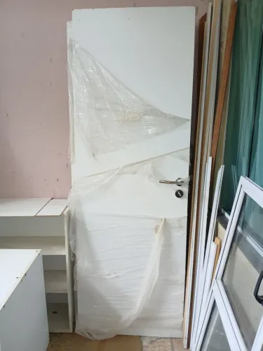 Porta completa banheiro 60 cm
