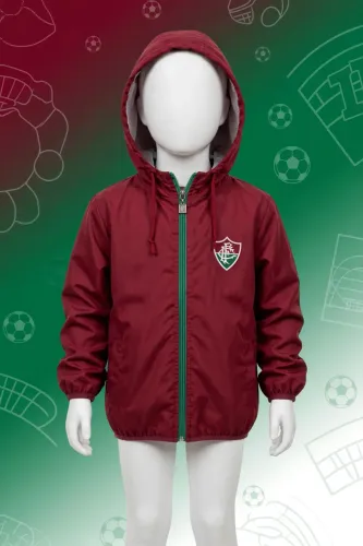 Corta-vento oficial Fluminense tamanho 12 em estado de novo! 