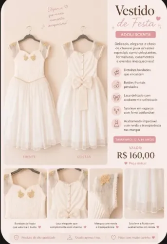 Vestido de festa