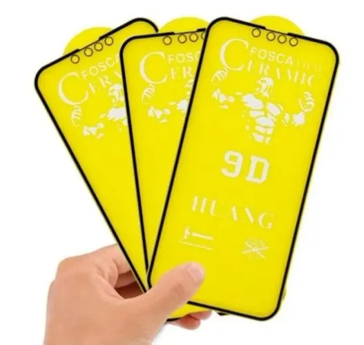 Película Fosca para iPhone Silicone Nano Gel Cerâmica