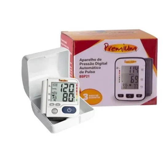 Medidor De Pressão Arterial Digital G-tech Bsp21 Premium Novo