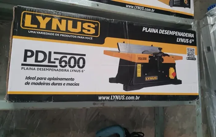 Plaina desempenadeira 6" Lynus  - Estado de Nova