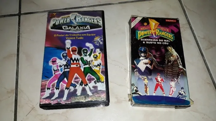 Duas Fitas dos Power Rangers