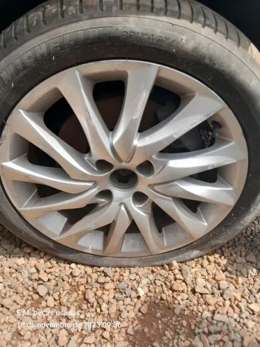 Jogo de rodas aro 17 citroen c4 picasso sem pneus 
