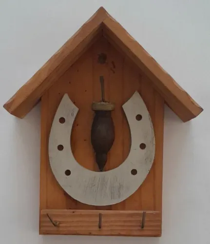 Porta Chaves Chaveiro Decorativo Chimarrão Ferradura 15 X 17 cm