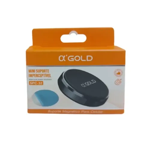 Mini Suporte Magnético Imperceptível para Celular 