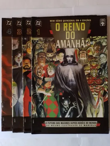 O Reino Do Amanhã Minissérie Completa Em 4 Edições