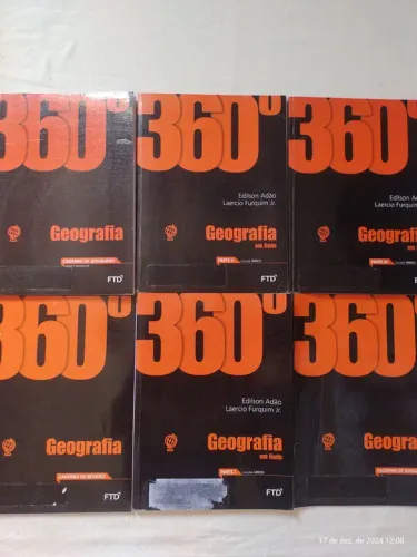 Livro Geografia 360° - Ensino Médio - Edilson Adão e Laercio Furquim Jr.
