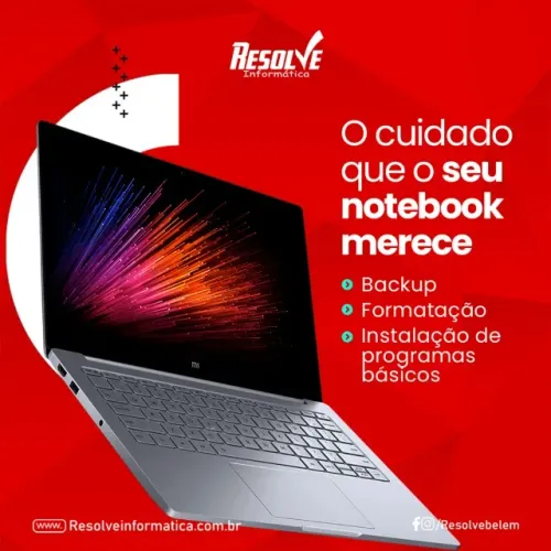 Manutenção e Conserto de Notebook Dell Asus Samsung