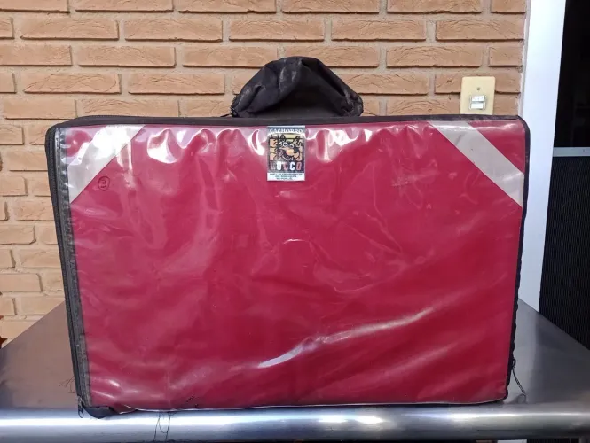 Mochila para moto entregador 56x53x46