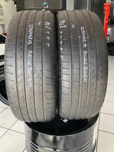 Kit 02 Pneus 225/45r19 Pirelli Cinturato P7 92w Run Flat (usados) 1/2