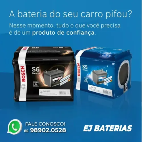 Bateria bosch de 75 amperes do jeep compass 