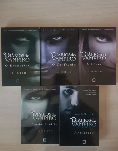 Conjunto de livros Diários do Vampiro (5 livros)