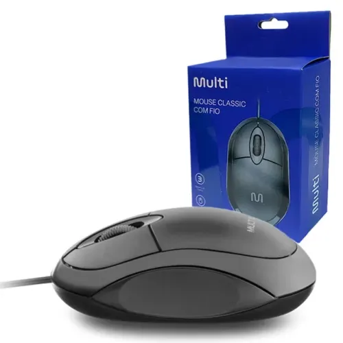Mouse Multilaser MF100 Notebook Preto Usb wpp:43. *