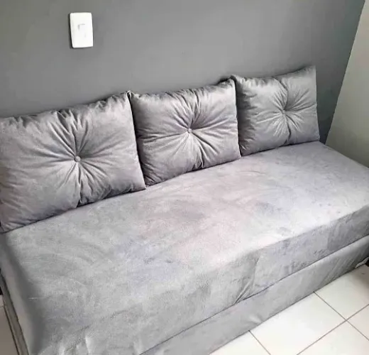 Sofá cama três lugares- direto da fábrica