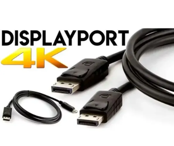 Cabo DisplayPort 4K - Alta Performance