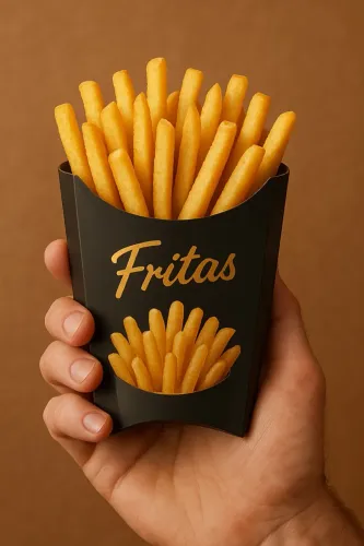 Embalagem para fritas 