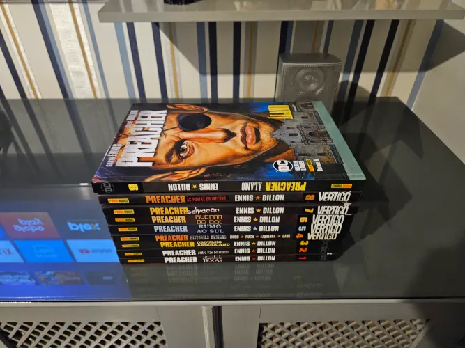 Coleção completa Preacher (volumes 1 a 9) capa dura