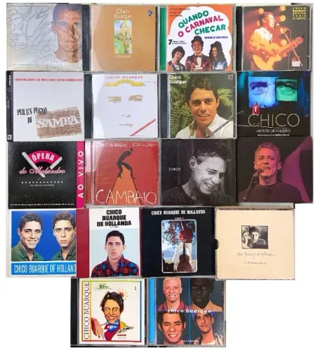 17 CDs do Chico Buarque - Lote