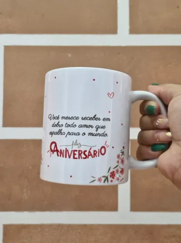 Caneca personalizada Aniversário a partir de 35
