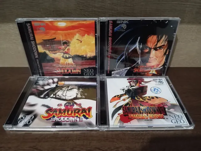 Coleção Samurai Shodown - Neo Geo CD (REPRÔ)