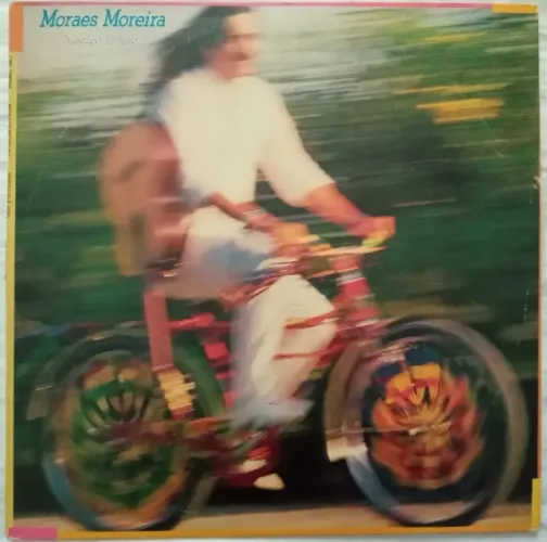 LP-Disco Vinil-Moraes Moreira-Mestiço é isso-Ano1986-CBS-Encarte