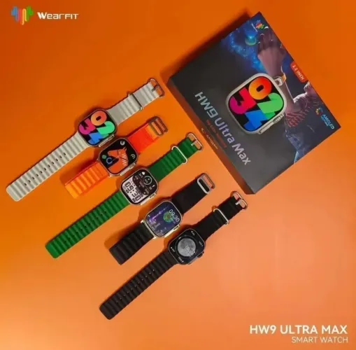 HW9 Ultra Max - Smartwatch AMOLED Top Color Rendering