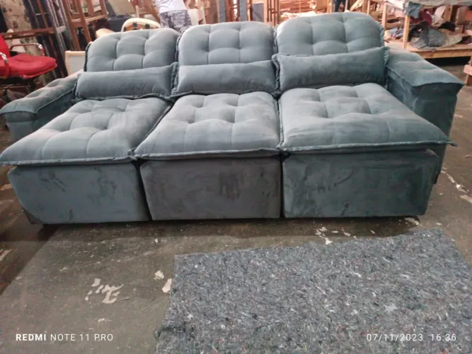 Sofá 3 lugares entrega grátis 