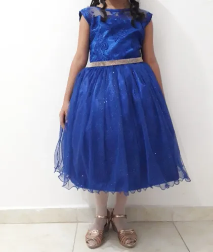 vestido infantil para formatura