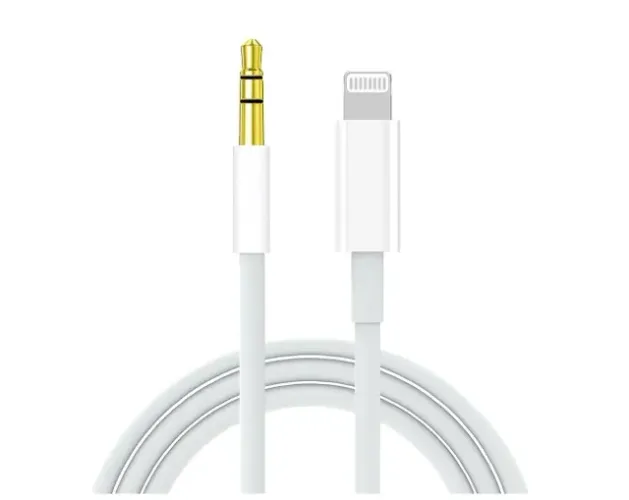 Cabo Auxiliar De Áudio Lightning IPhone Para P2 H´Maston
