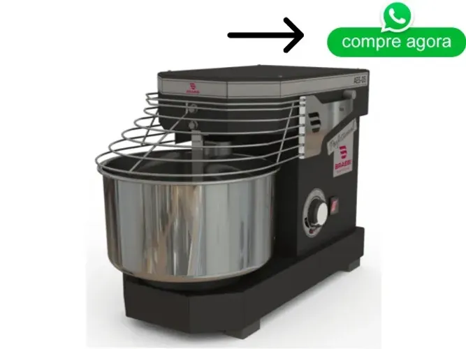 Amassadeira Espiral 5KG 10 Velocidades Braesi 