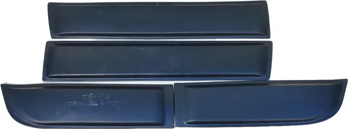 Jogo Friso Moldura Porta Original Renault Duster Preto