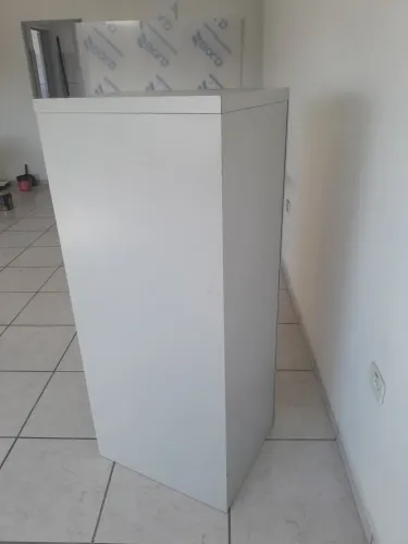 Armário de organização cinza(fichario)