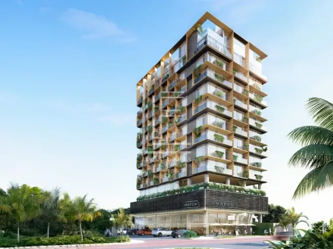 Apartamentos alto padrão tipo studio e quarto e sala na Cruz das Almas - Edifício Match