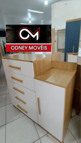 Cômoda com design moderno e funcional