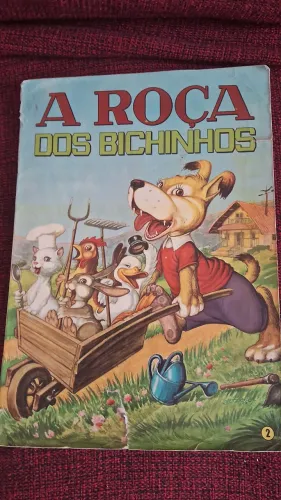 Raro livro infantil a Roca dos Bichinhos década de 60.