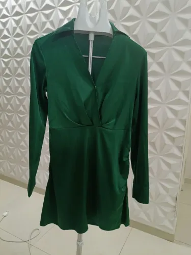Vestido verde elegante