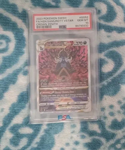 Carta Pokémon Samurott VSTAR - PSA 10 ( SIGNER CHARLES MARTINET ) ( Inglês ) 