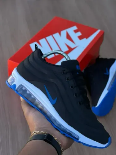 Sapato Nike Black Blue - Entrega Imediata