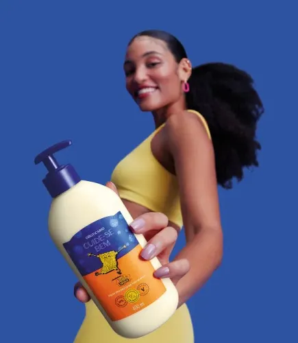 Loção Desodorante Hidratante Corporal Boticário Cuide-se Bem - 400ml