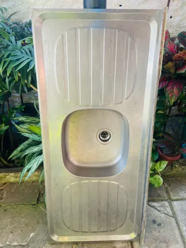 Pia de inox 1,20 x 50 Seminova