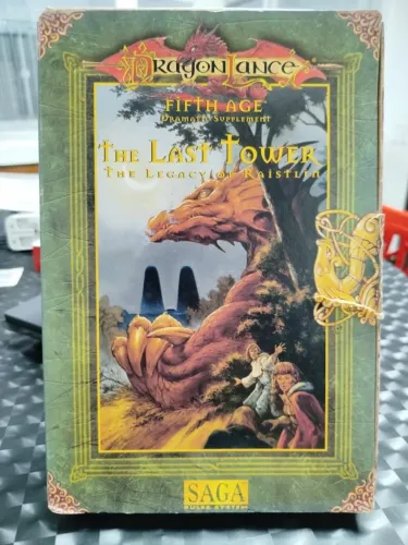 Dragonlance Fift Age Dramatgic Supplement - The Last Tower-The Legacy of Raistlin -Box RPG