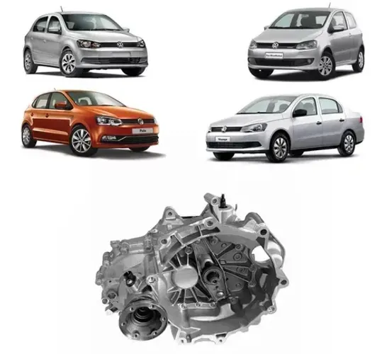 Caixa de marcha manual EA111 1.6 8V Para Gol, Voyage, Saveiro, Fox, Polo 
